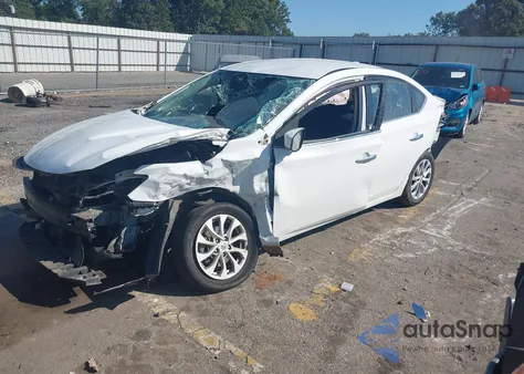 2019 Nissan Sentra Sv from USA, damaged, VIN 3N1AB7AP1KY343088